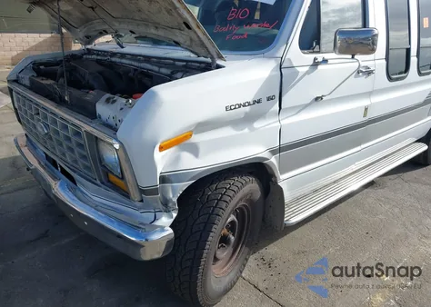 1990 Ford Econoline E150 Van из США, поврежденный, VIN 1FDEE14H3LHB25315